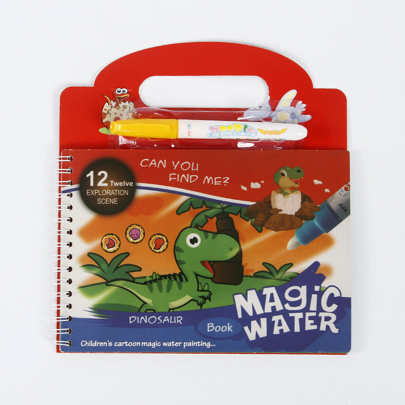 Magical Reusable Children's Water Painting Book